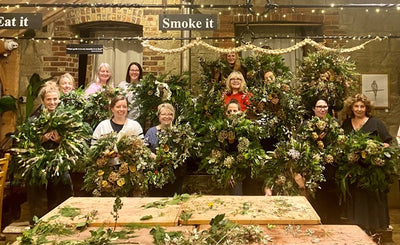 Wreath Making Workshop 28th Nov (sold out) and 3rd December (sold out)