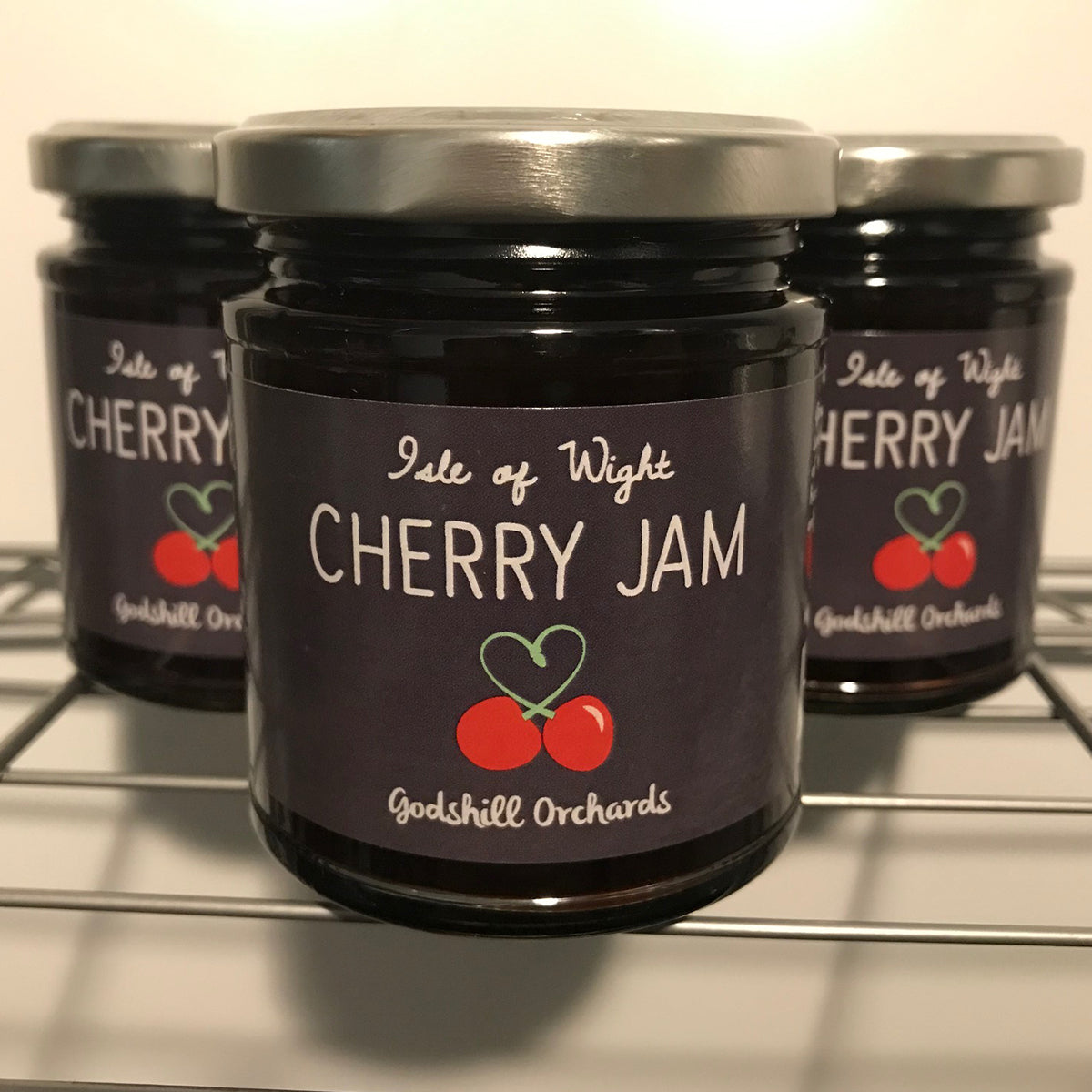 Godshill Orchards - Cherry Jam | The Garlic Farm Isle of Wight